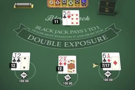 Double Exposure Blackjack MH
