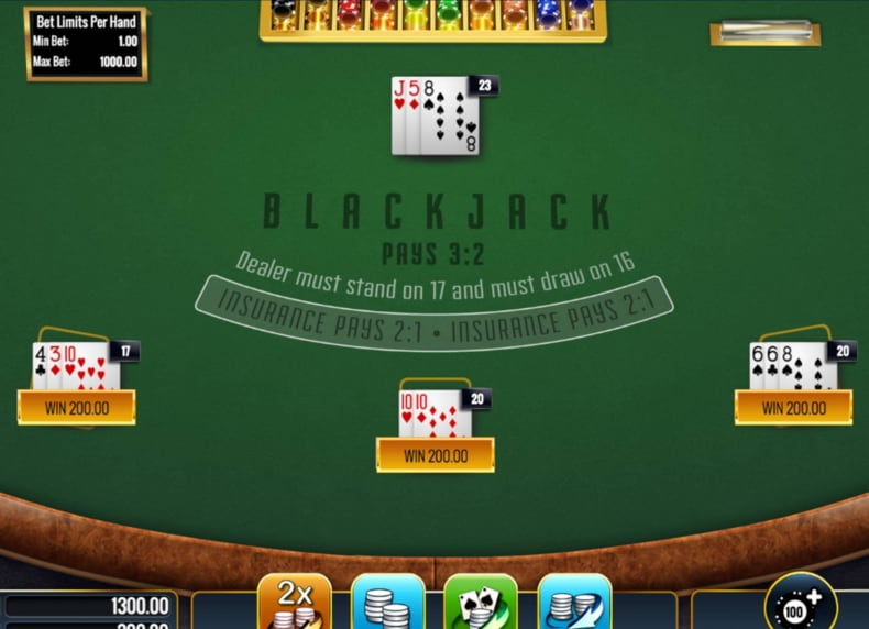 Multi-Hand Blackjack with Surrender